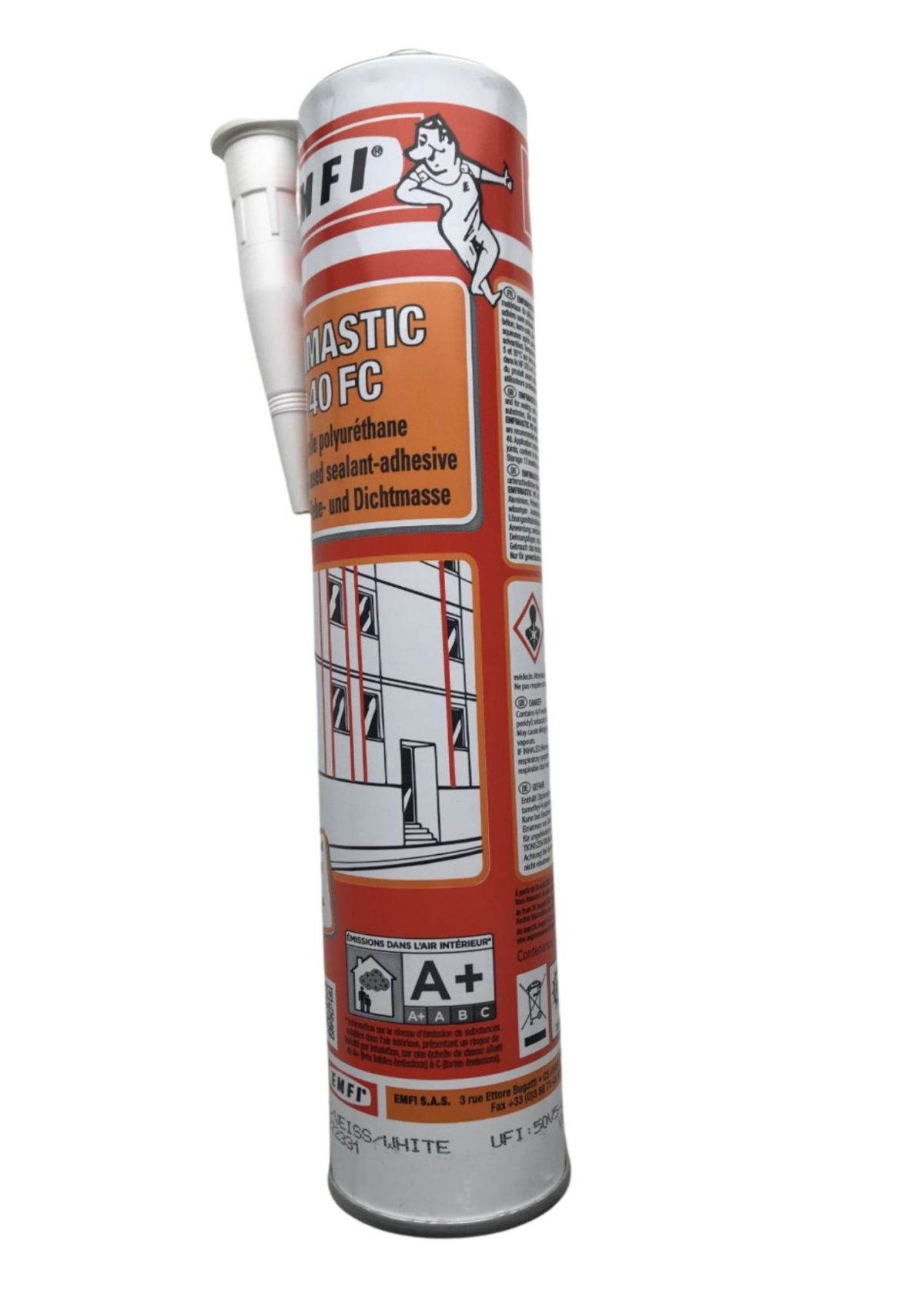 colle cartouche PU 40 pour collage du staff sur certains types de supports