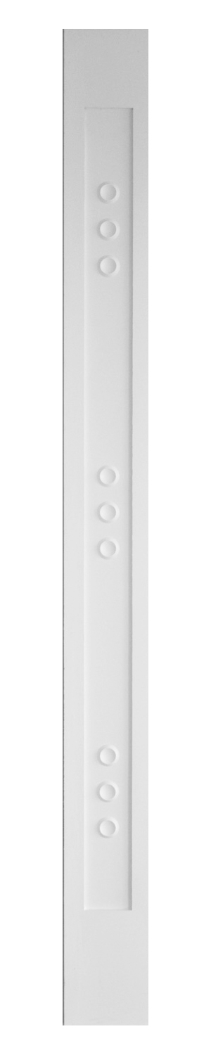 habillage mur avec un pilastre contemporain en staff