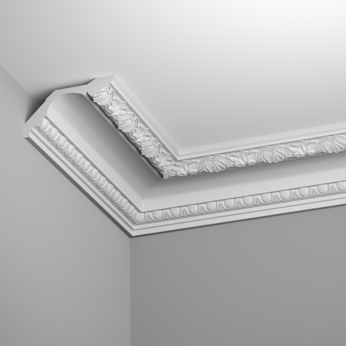 corniches ornementee moulures plafond