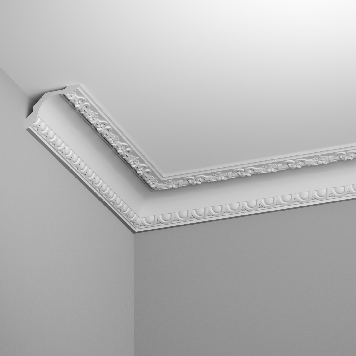 corniches ornementee moulures plafond