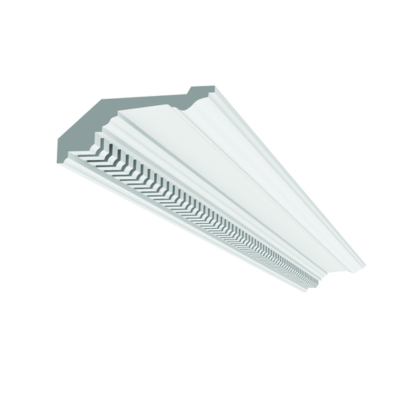 Corniche ornementee D515 en platre a fixer au plafond