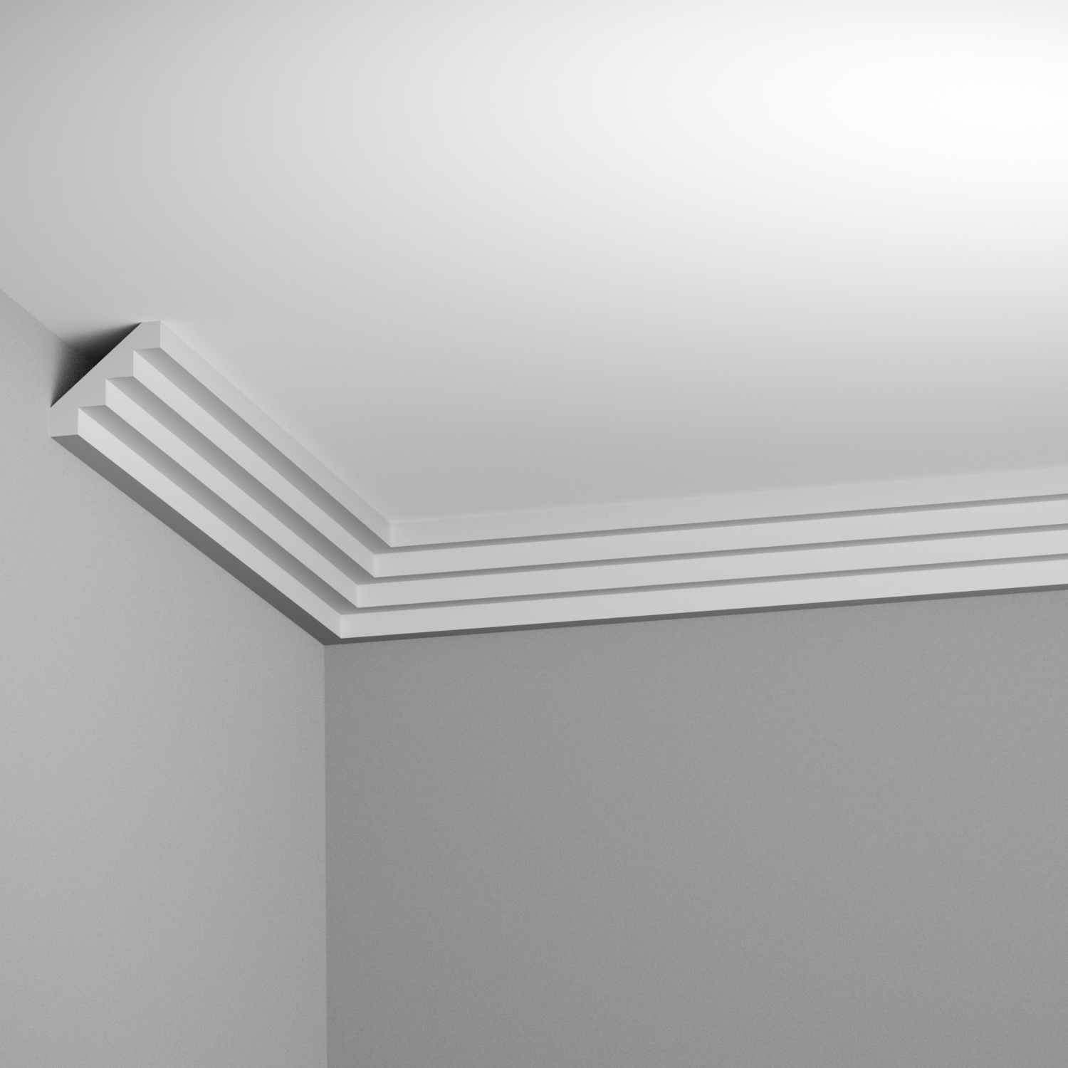 corniche contemporaine moulures plafond