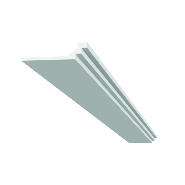 Corniche contemporaine en staff-d562-corniche plafond-corniche plâtre