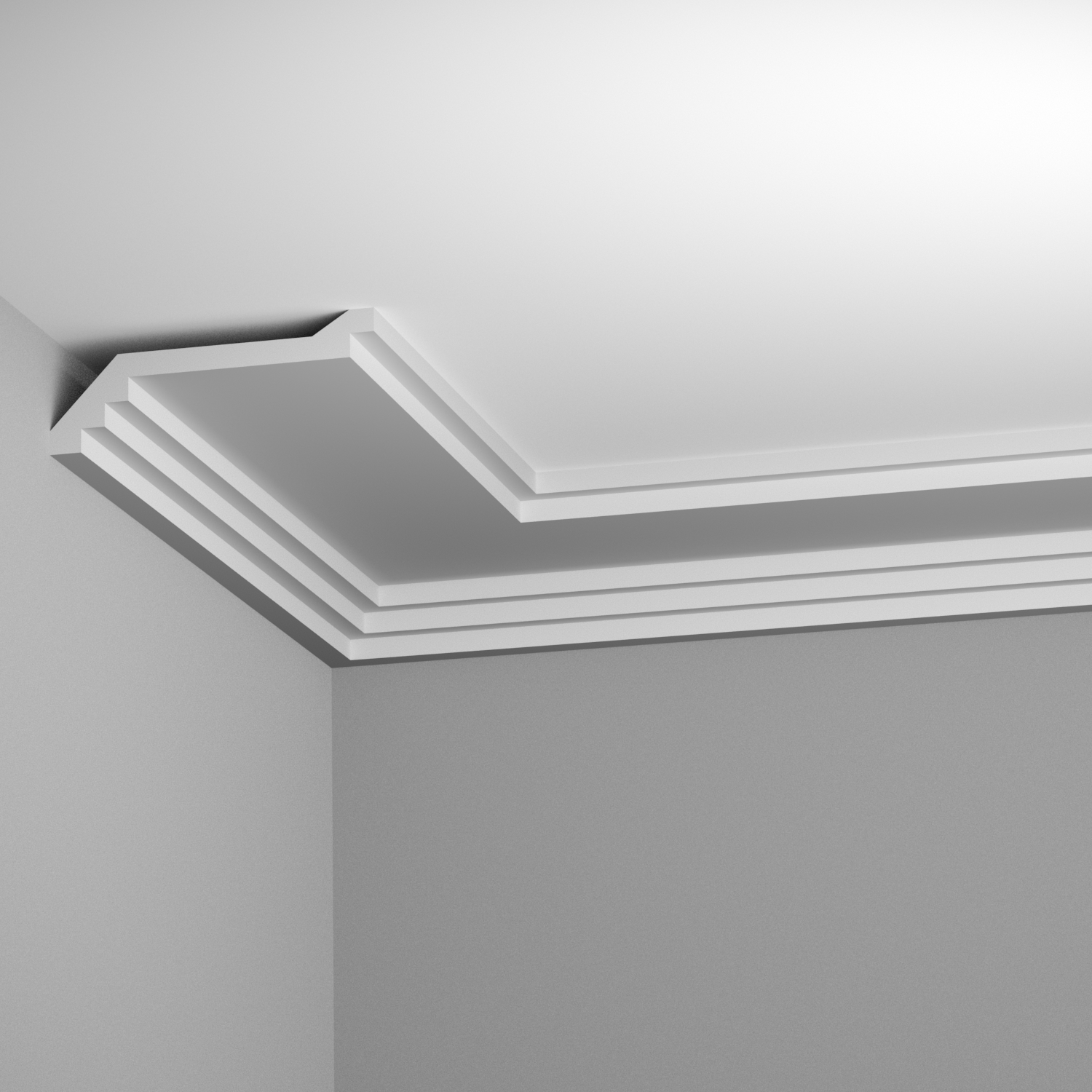 corniches contemporaine moulures plafond