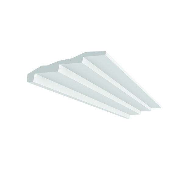 Corniche contemporaine en staff-d564-corniche plafond-corniche plâtre