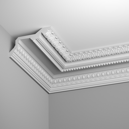 corniches ornementee moulures plafond