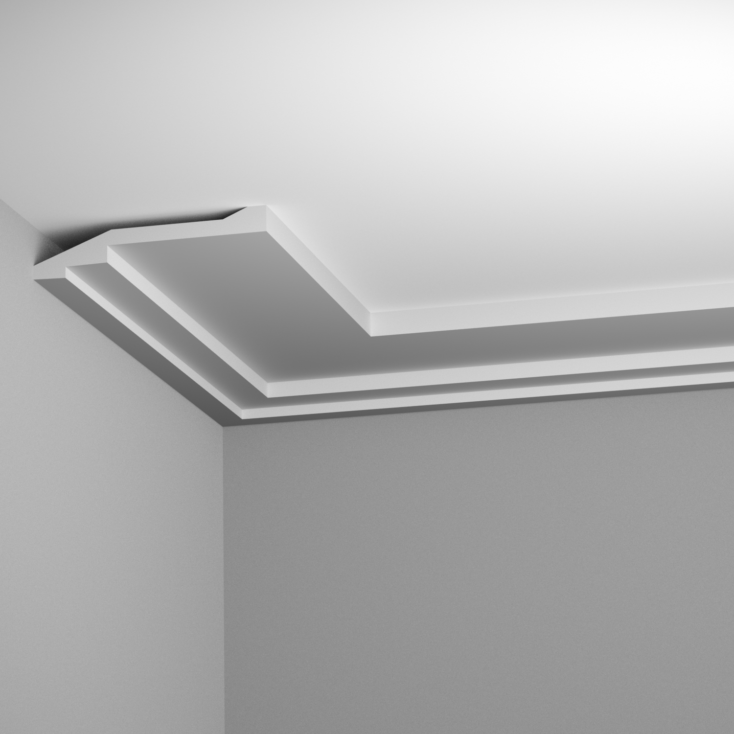 corniches contemporaine moulures plafond