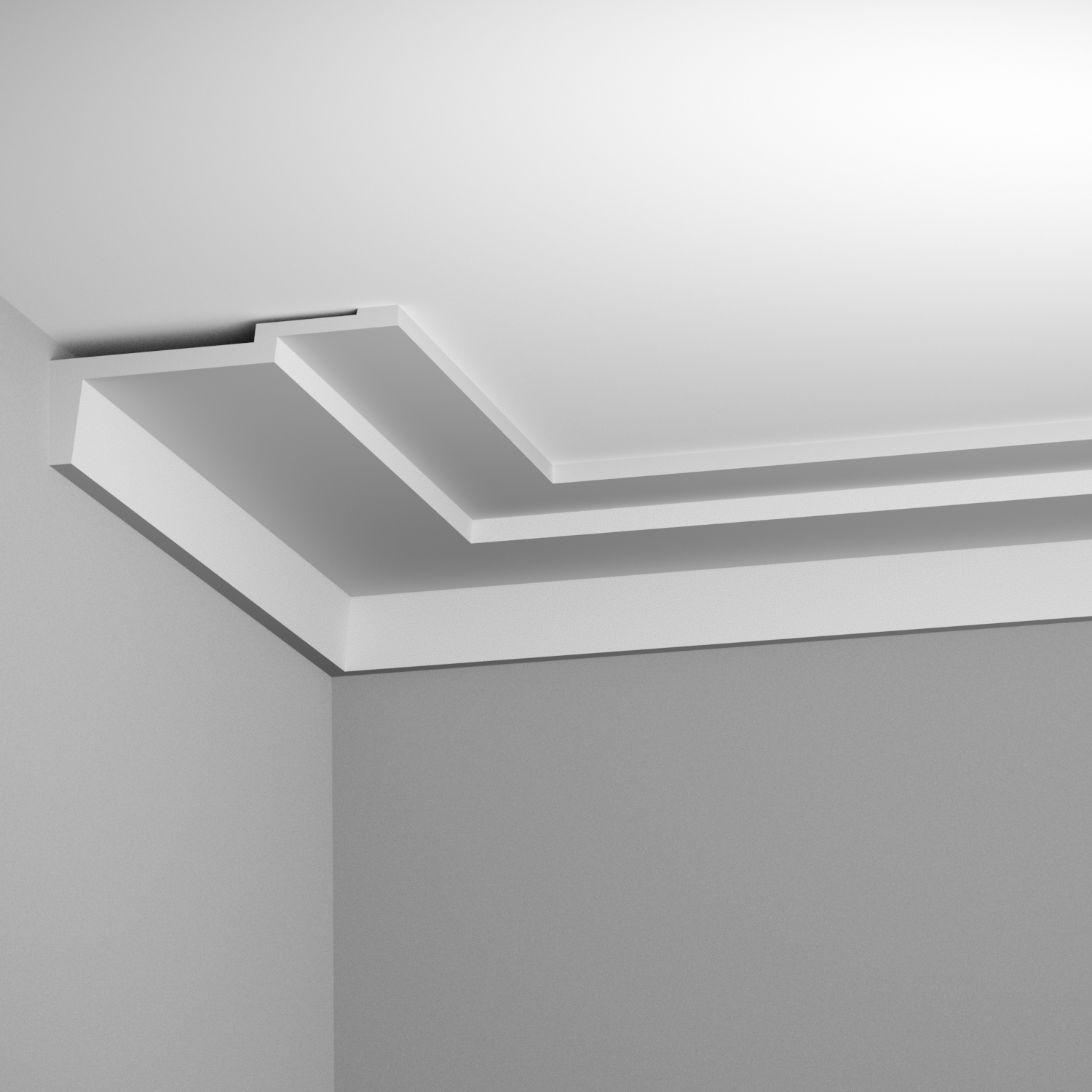 corniches contemporaine moulures plafond