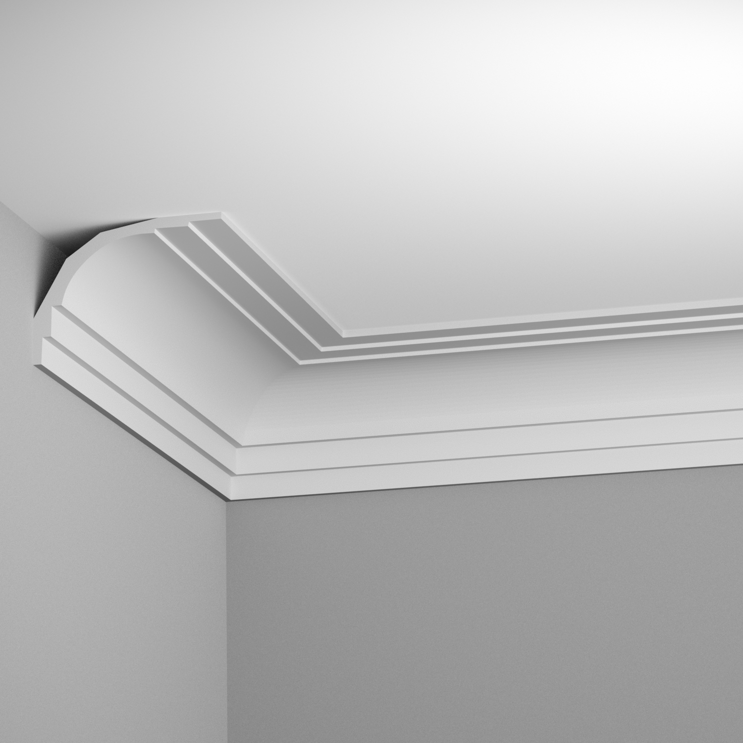 corniches contemporaine moulures plafond