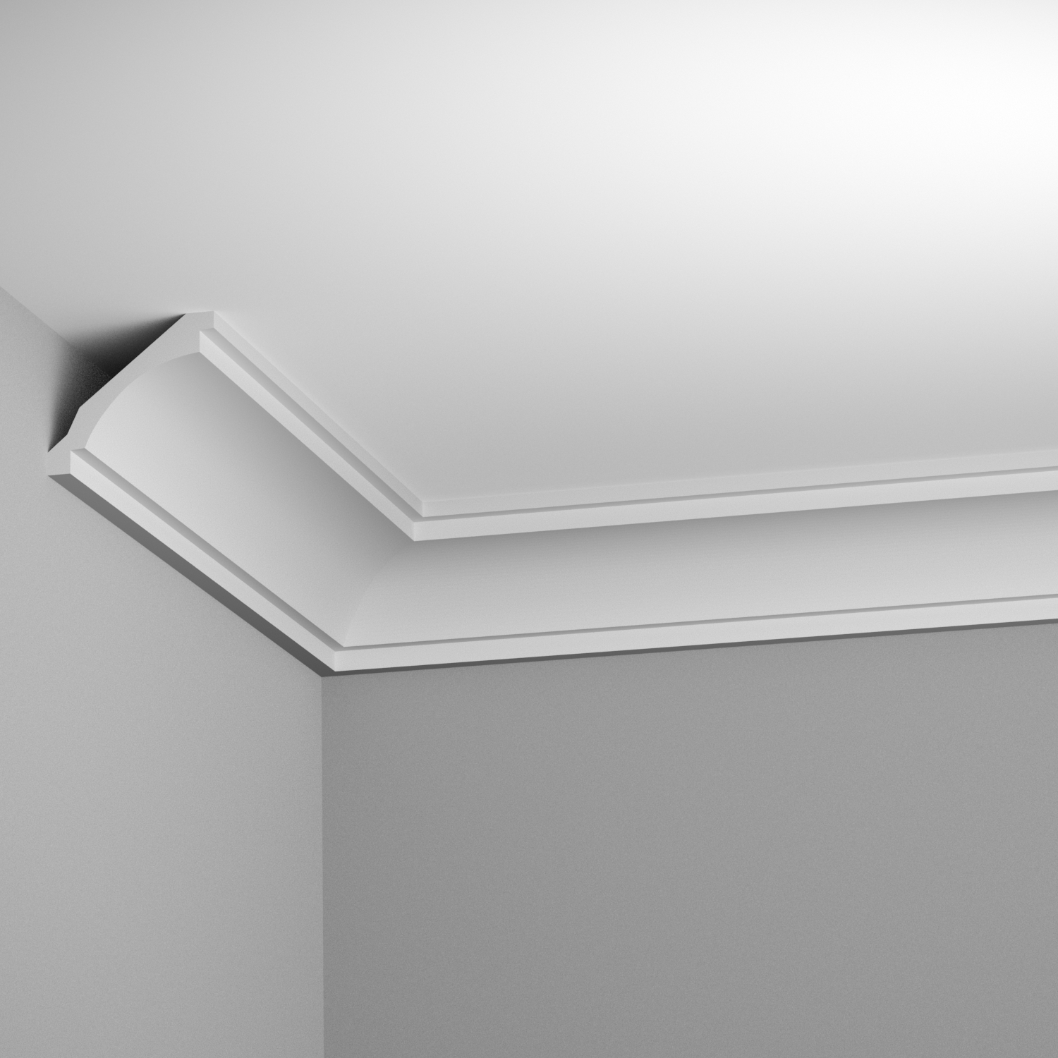 corniches contemporaine moulures plafond