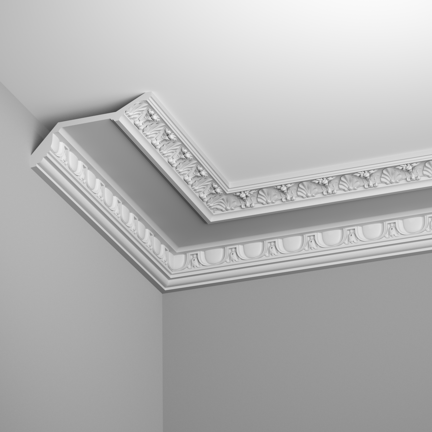 corniches ornementee moulures plafond