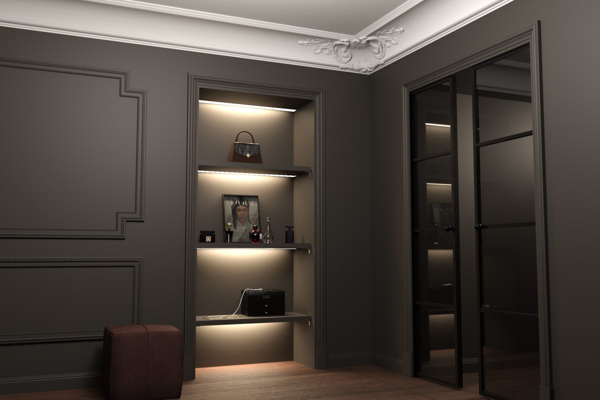 gamme inspiration corniche mur plafond