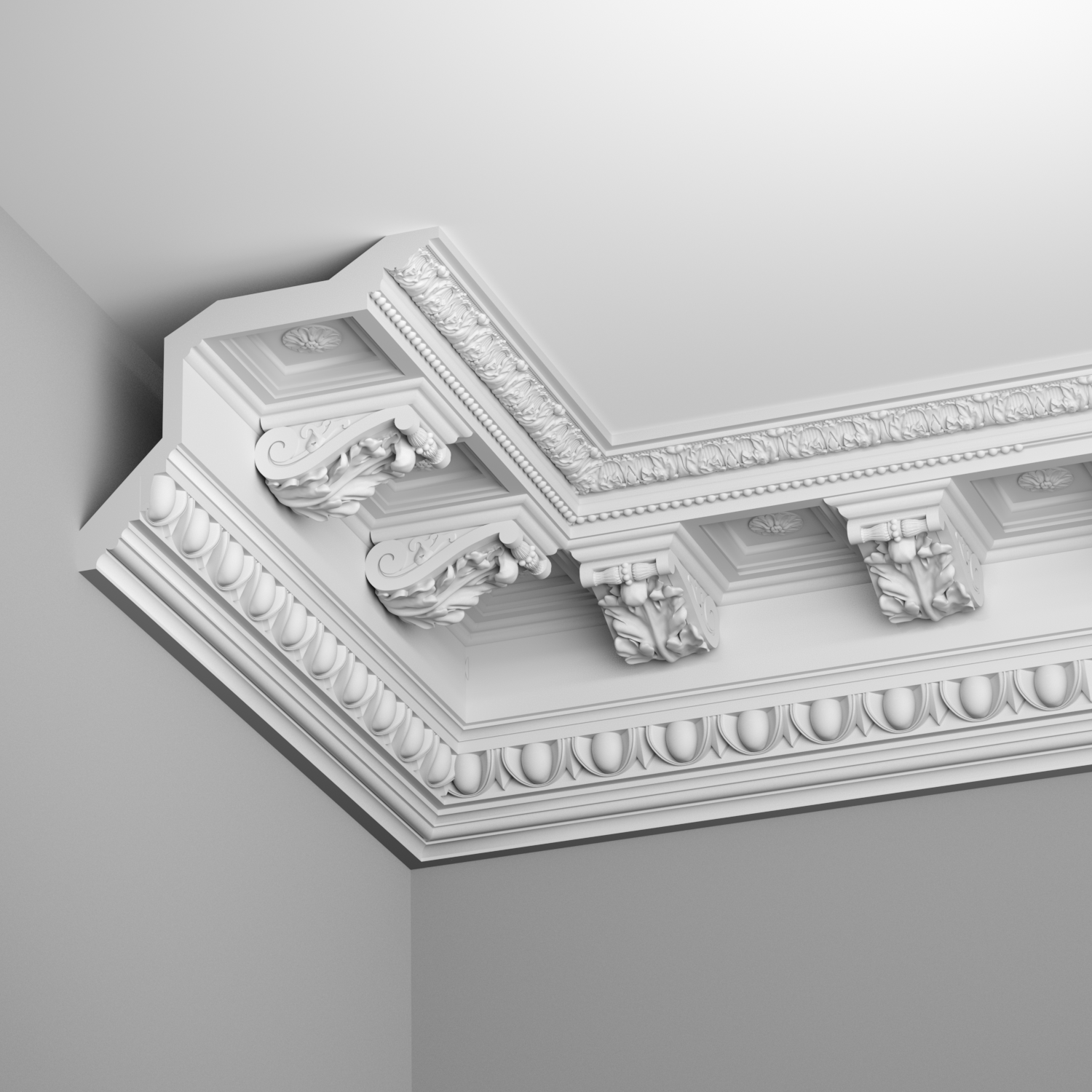 corniches ornementee moulures plafond