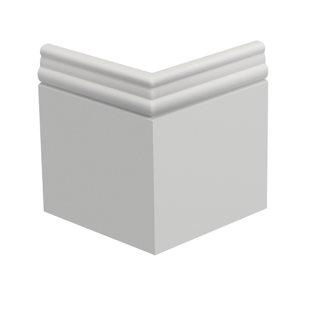 angle de plinthe en staff facile a poser et pret a peindre