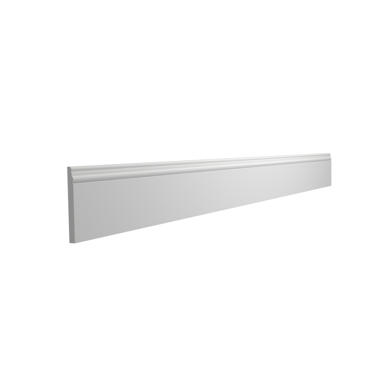 element essentiel a la finition de la decoartion interieure, la plinthe PLIN12 en staff se collera sur tous types de support