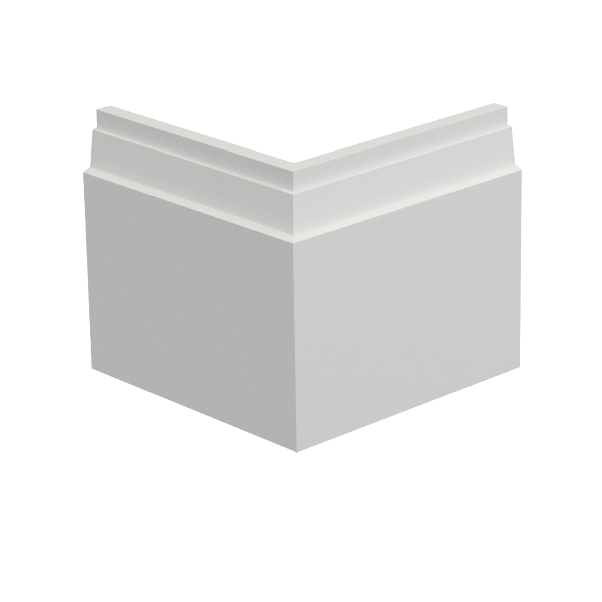 angle de plinthe en staff style art déco a coller