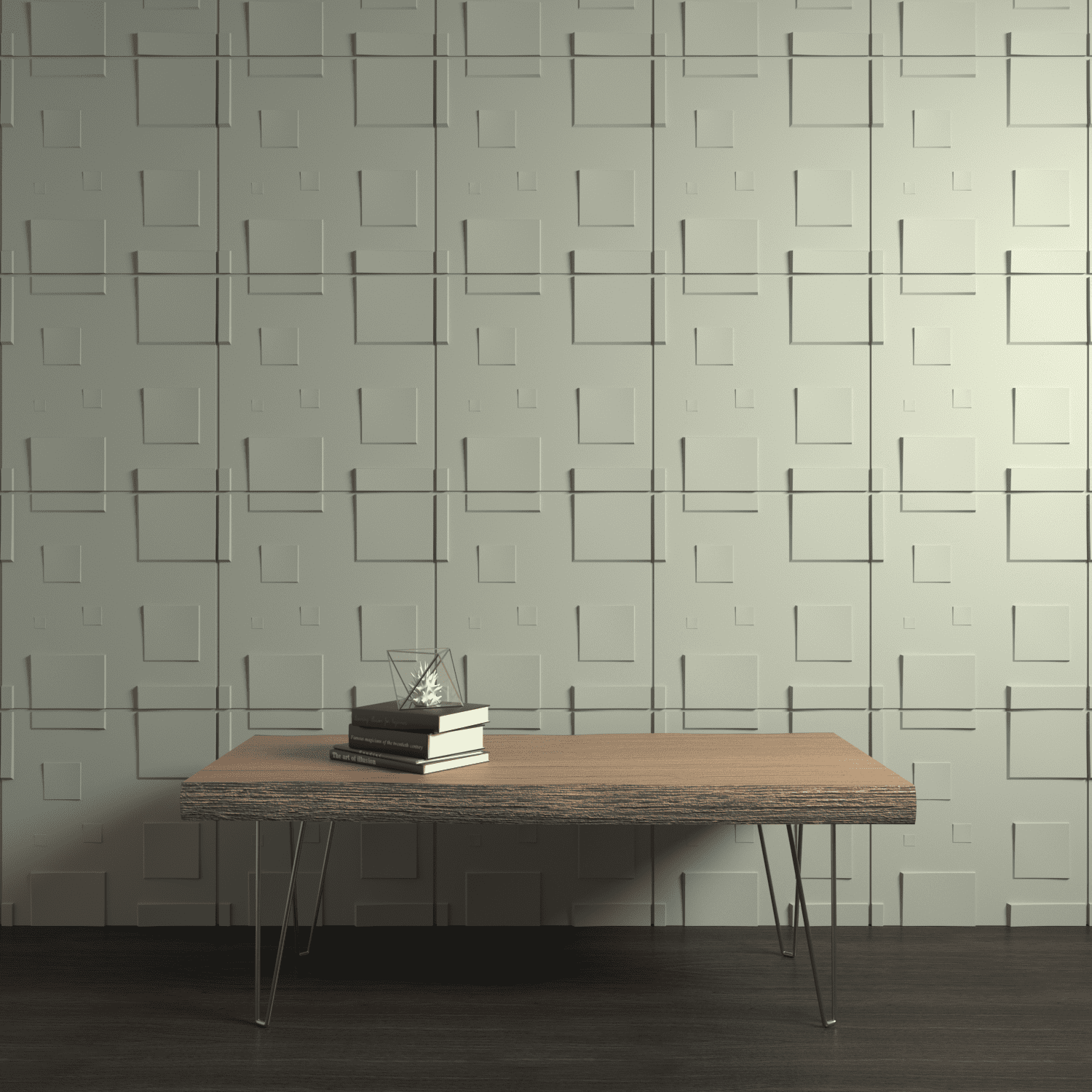 Un mur, un parement en staff référence SD7502