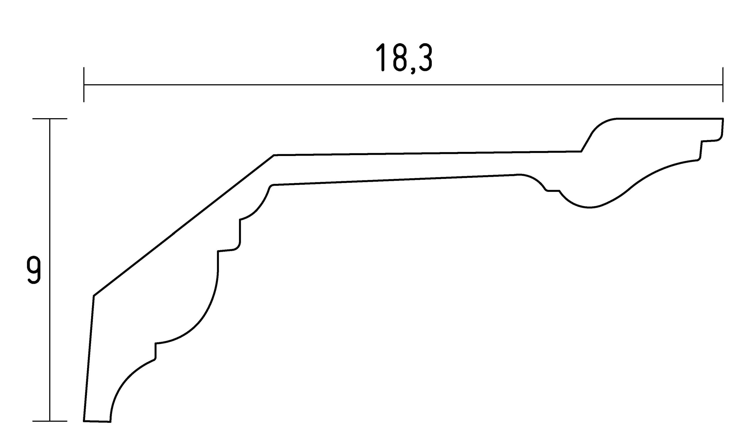 corniches classiques moulures plafond