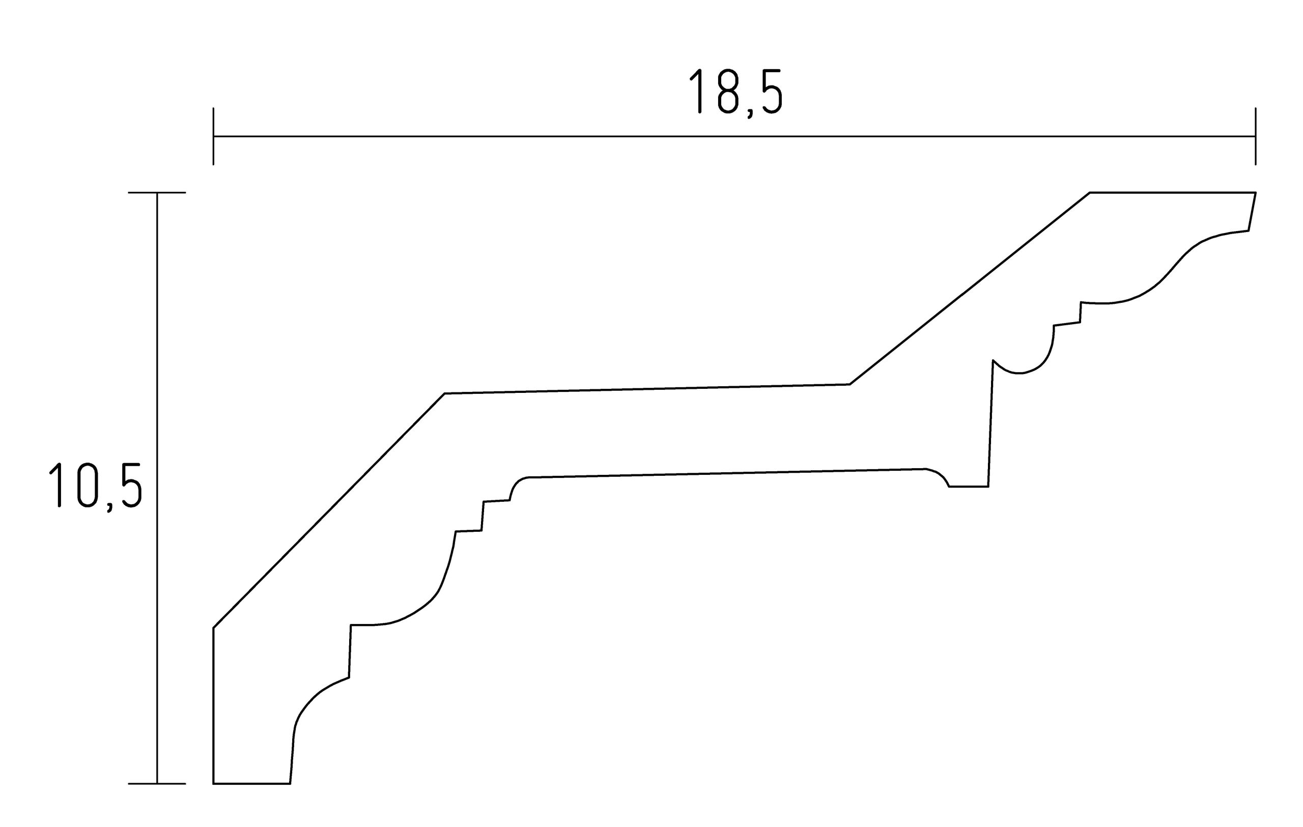 corniches classiques moulures plafond