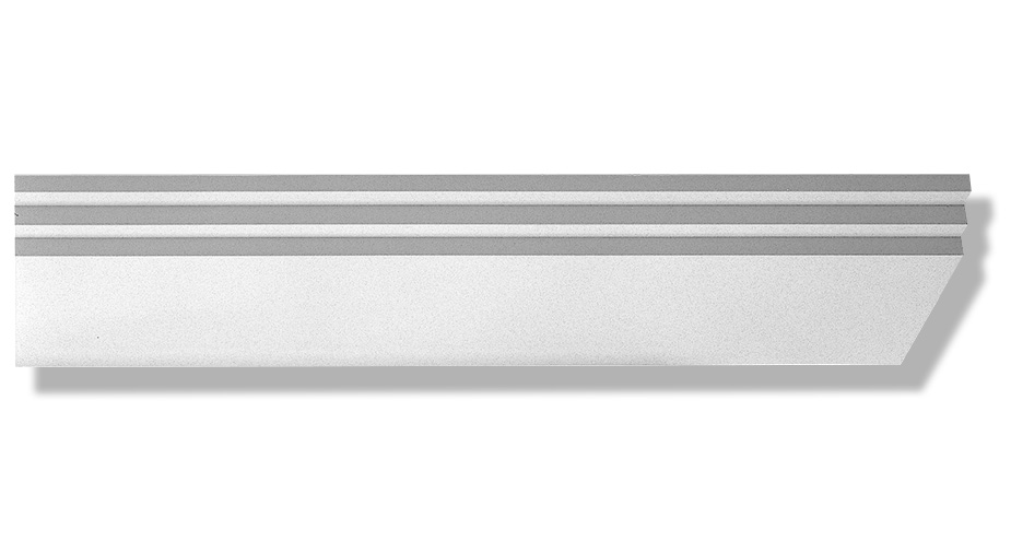 Corniche contemporaine en staff-d562-corniche plafond-corniche plâtre