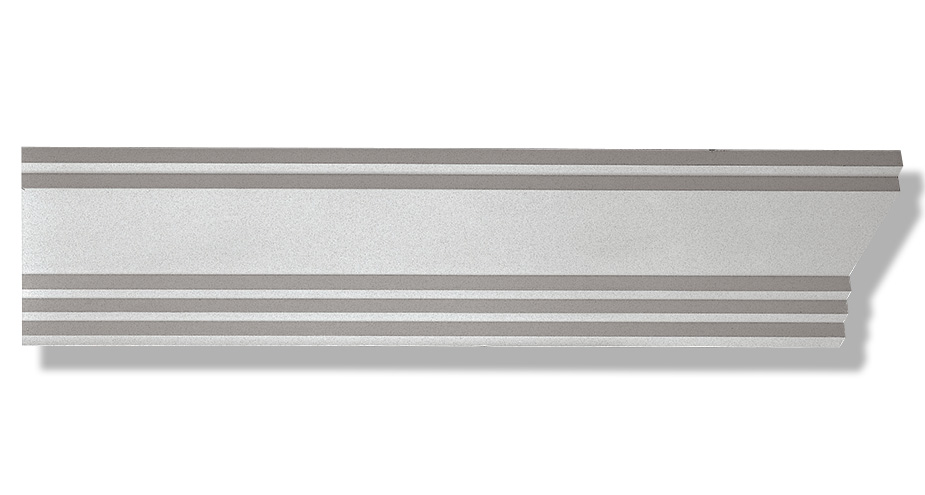 Corniche contemporaine en staff-corniche plafond-corniche plâtre-d563