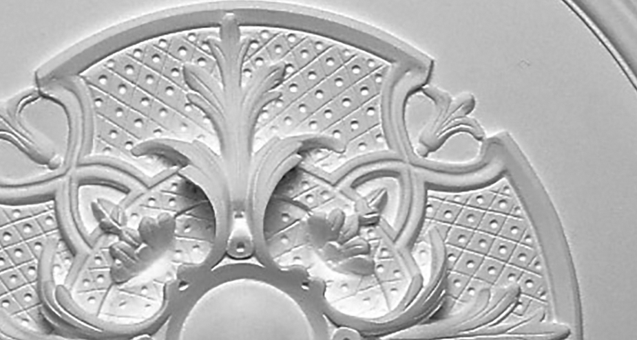 detail m300 rosace gamme Staff Decoren platre a fixer sur le plafond