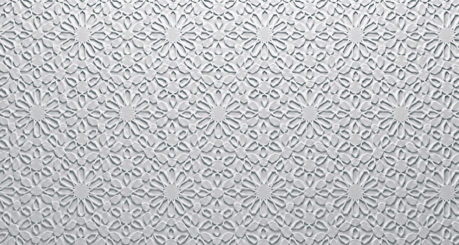detail m420 rosace orientale marocaine de la gamme Staff Decor a coller au plafond