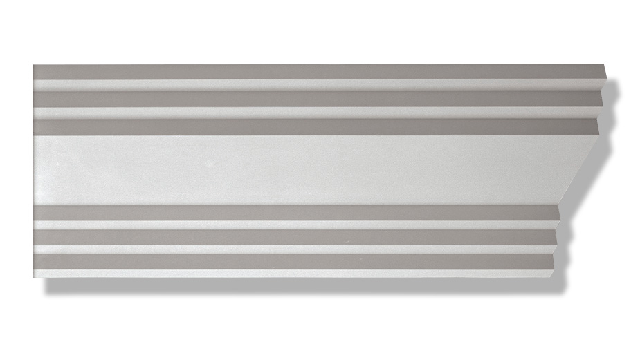 corniche contemporaine en staff-d568-corniche plafond-corniche plâtre
