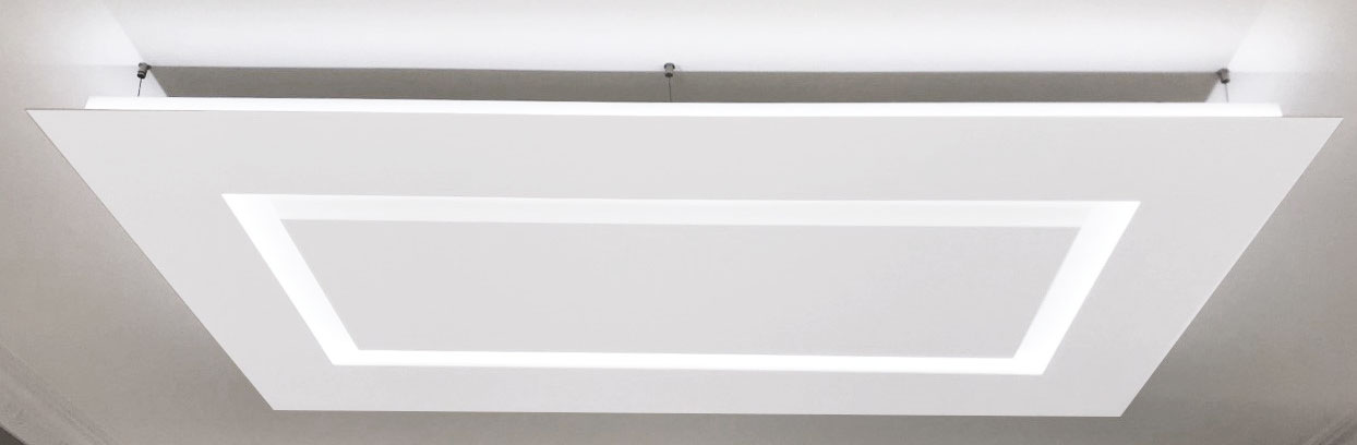 plafonnier en staff plafond moderne et design