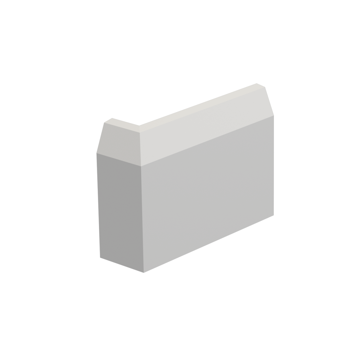 angle sortant de la plinthe