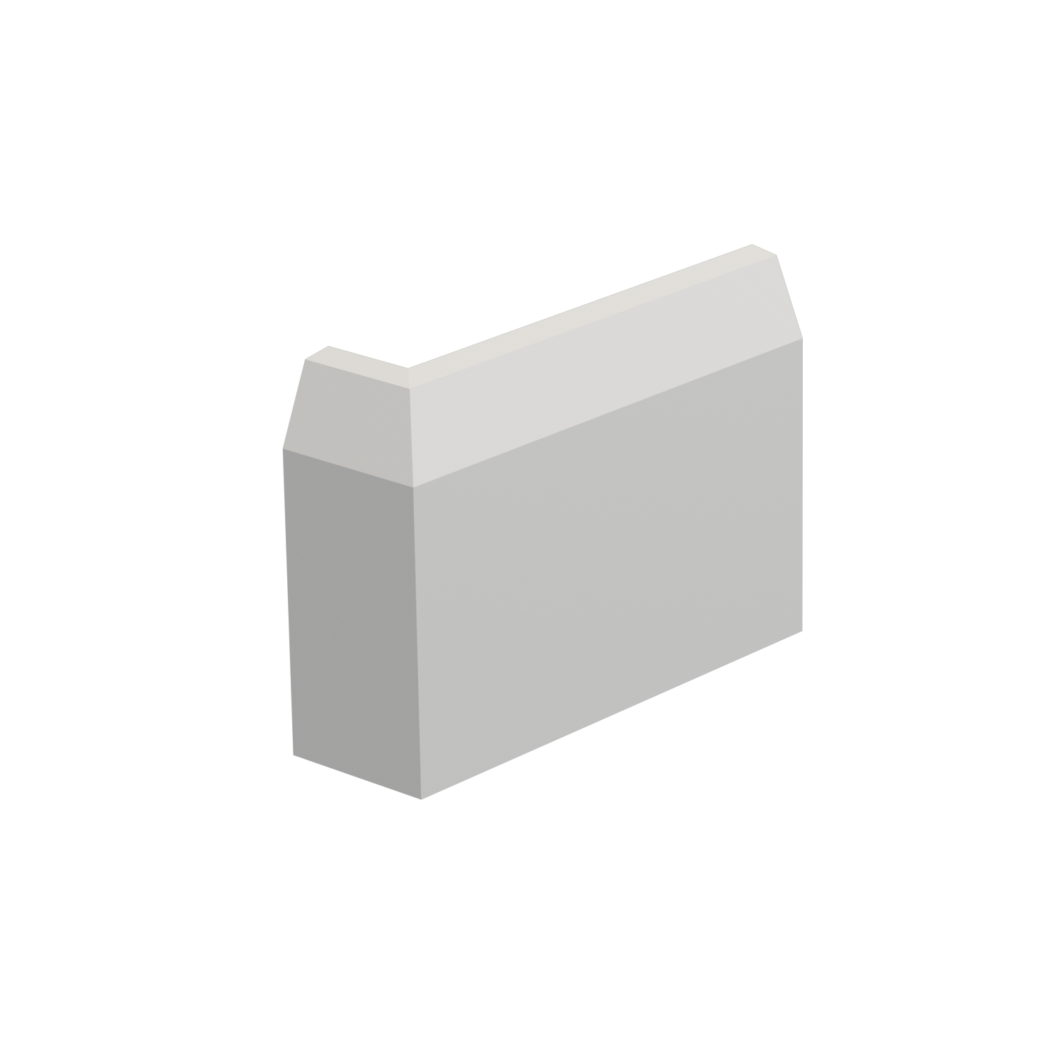 angle sortant de la plinthe