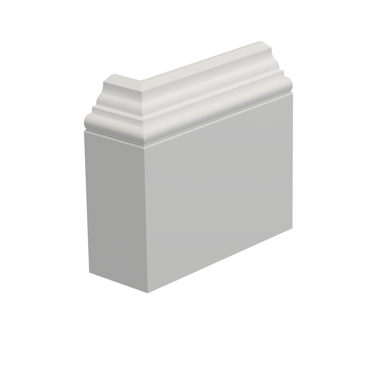 angle sortant de la plinthe