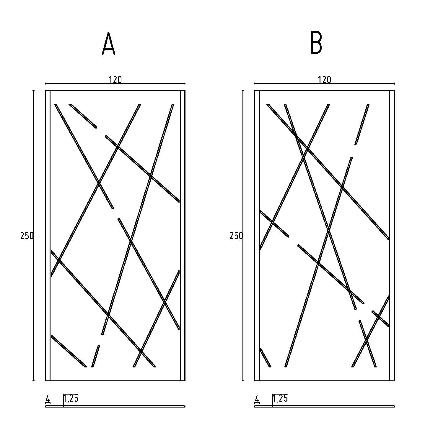 Habillage mural avec nos parements en staff CL13A et CL13B à coller sur le mur.