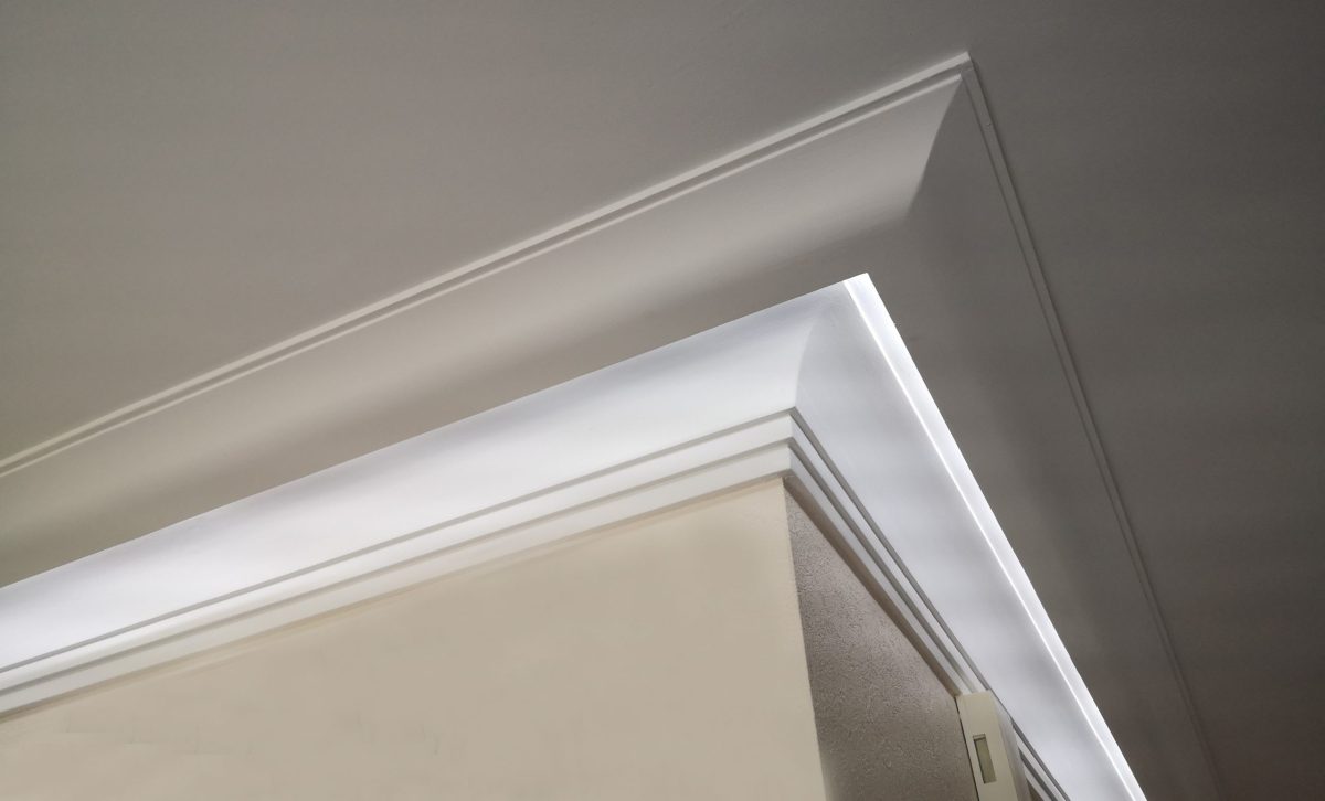 corniche D109 plafond et mur facile a poser en staff