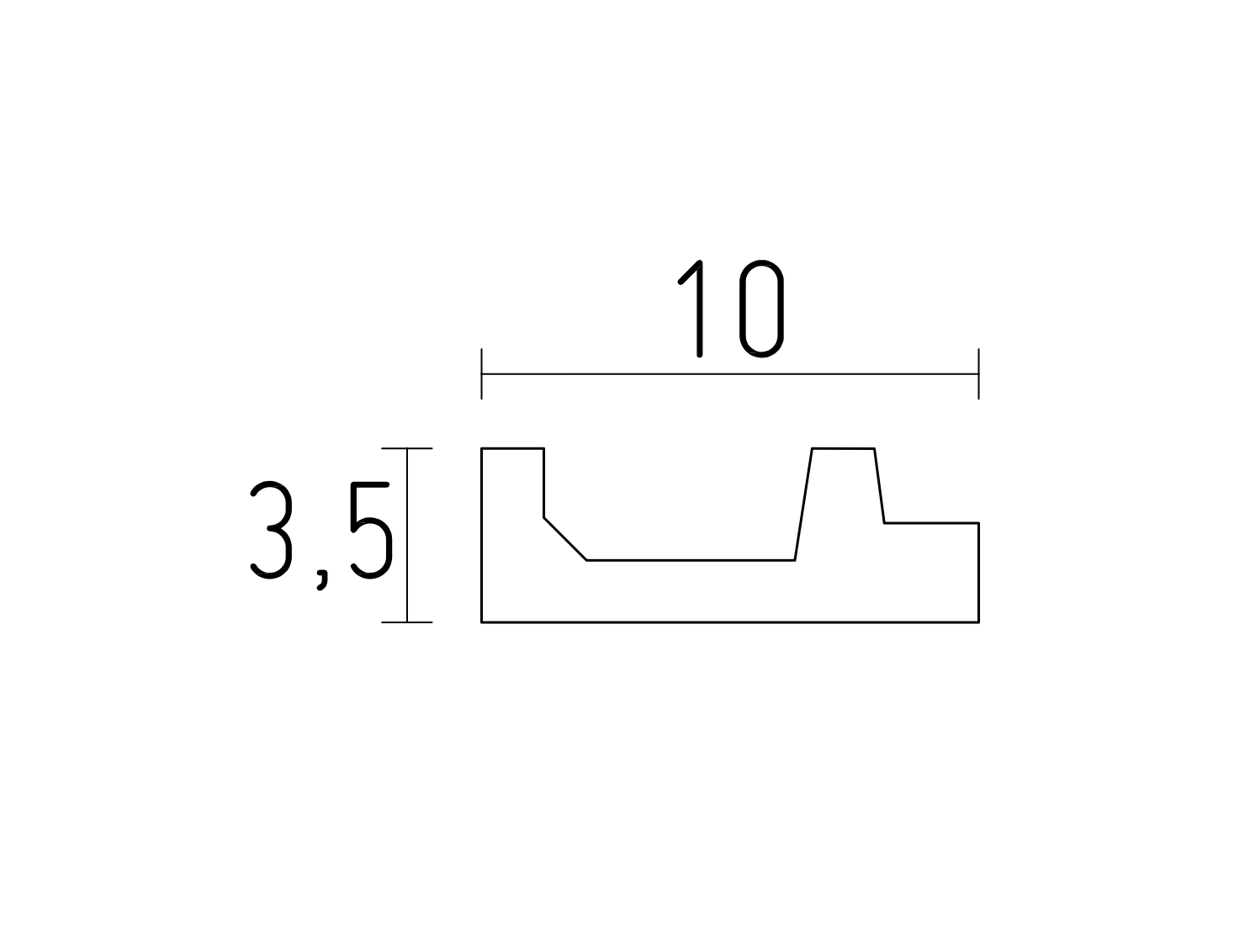 corniche eclairage indirect D122 a coller au plafond