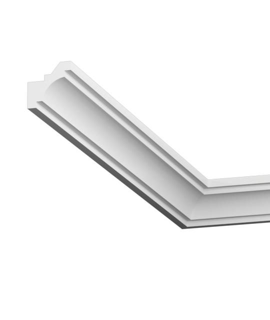 corniche D556 de petites dimensions contemporaines et éclairage indirect