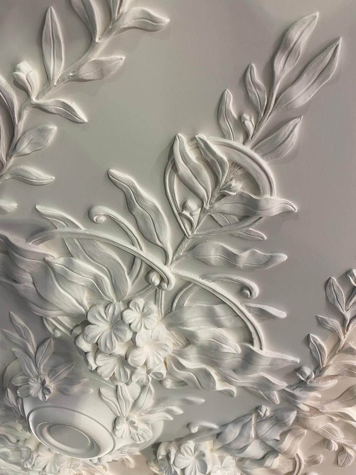 Rosace M504 a coller sur plafond