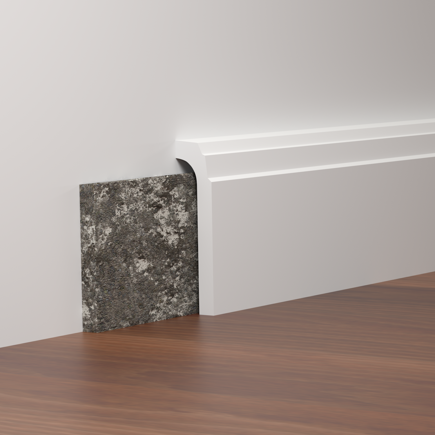 Plinthe pour renovation pour recouvrir en staff