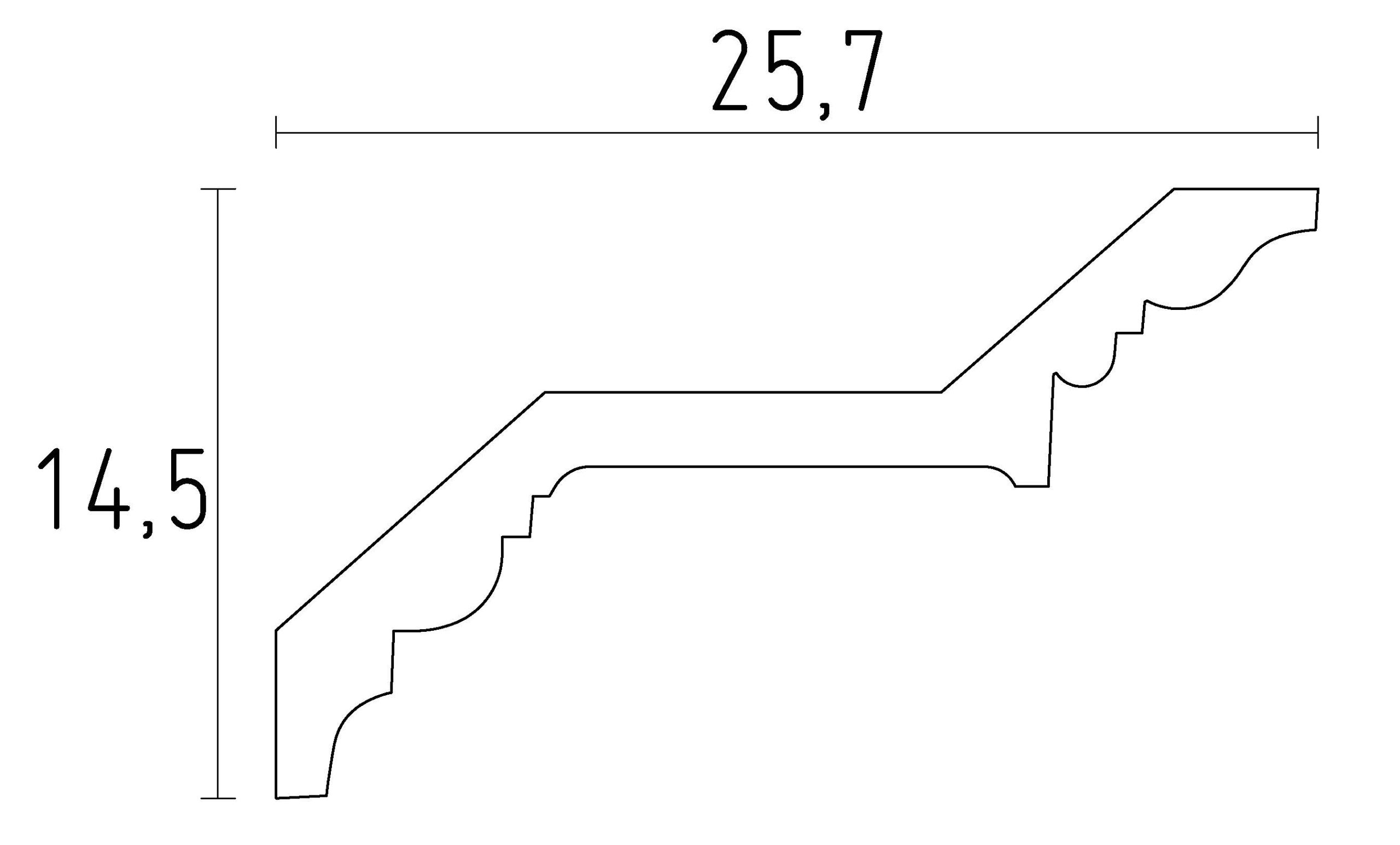 corniches classiques moulures plafond a coller en staff