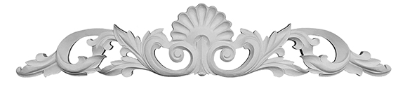 Ornement en staff à coller pour sublimer vos murs