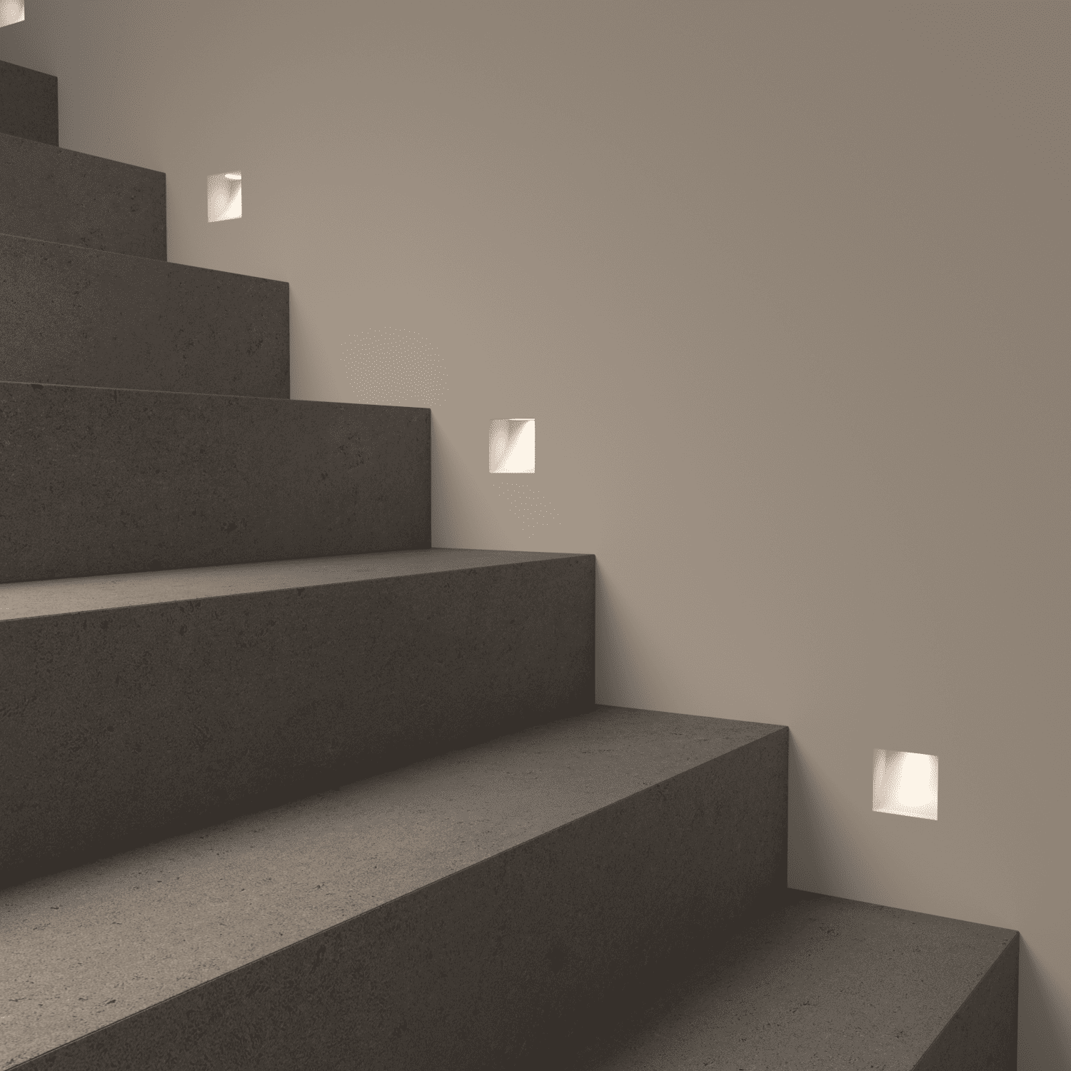 Illuminez votre escalier avec nos encastrables en staff
