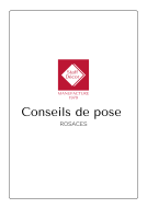 conseils de pose pour des rosaces en staff