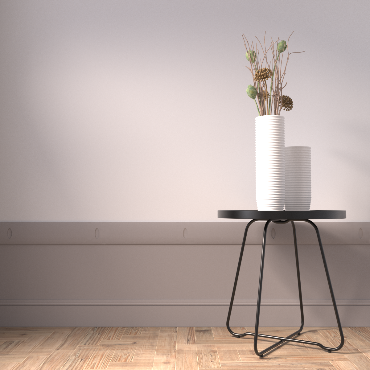 Choisissez la cimaise en staff SDC1 pour valoriser votre mur