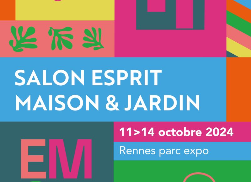 Venez retrouver notre equipe au Parc Expo Rennes pour le salon esprit Mauison et Jardin