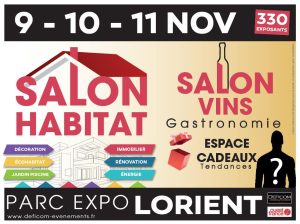 salon de l'habitat à Lorient du 09 au 11 novembre 2024