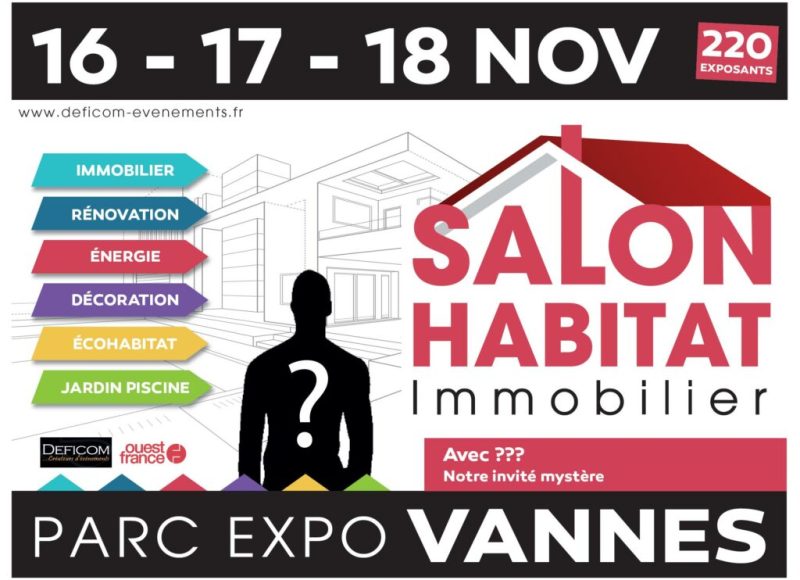 salon de l'habitat à Vannes du 16 au 18 novembre 2024